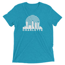 Load image into Gallery viewer, Charlotte Skyline Sunrise with text - Men