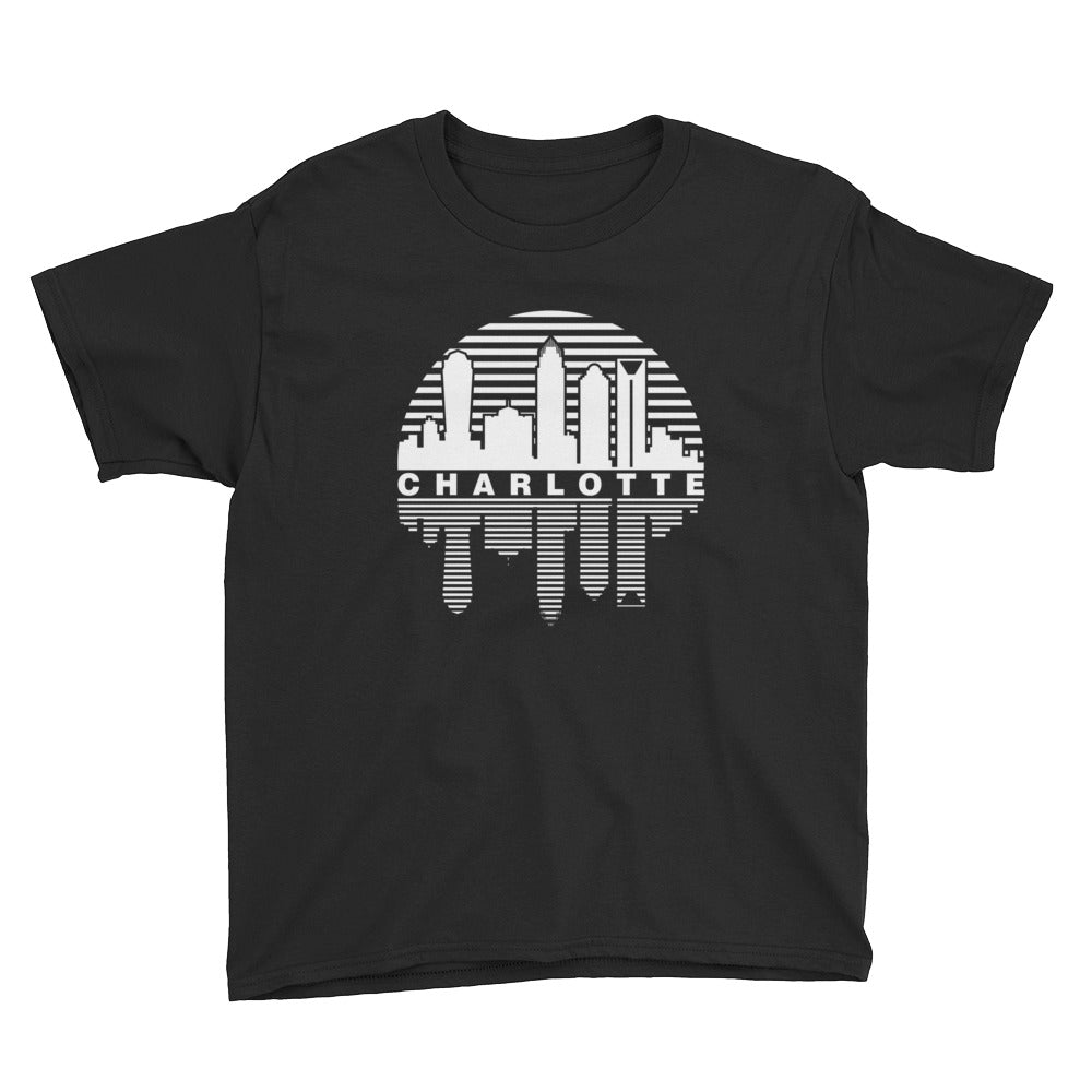 Charlotte Skyline Sunrise with text - Children