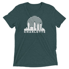 Load image into Gallery viewer, Charlotte Skyline Sunrise with text - Men