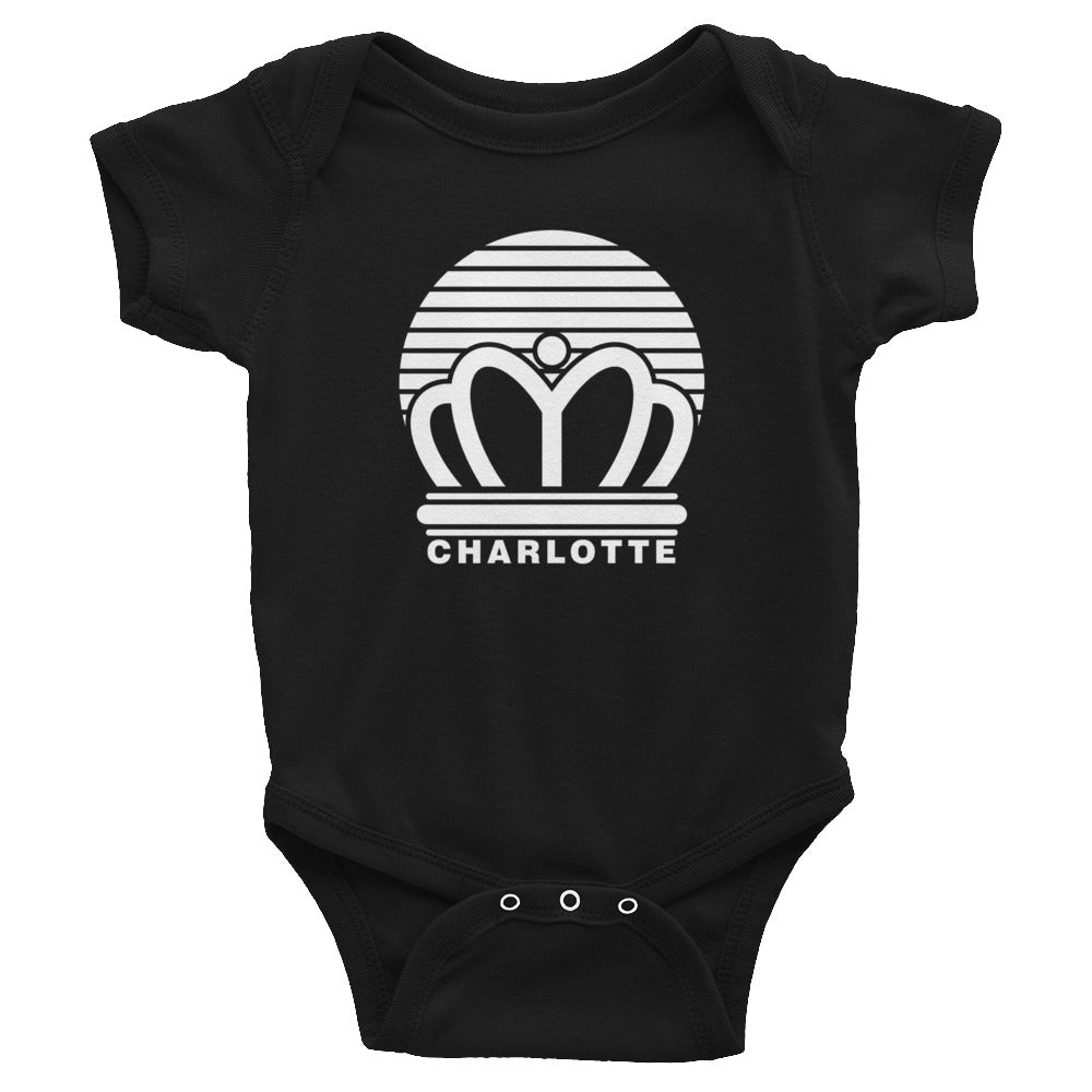 Charlotte Crown with Moon Fade text - Infant