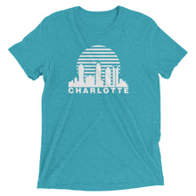 Load image into Gallery viewer, Charlotte Skyline Sunrise with text - Men
