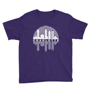 Charlotte Skyline Sunrise with text - Children