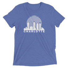 Load image into Gallery viewer, Charlotte Skyline Sunrise with text - Men
