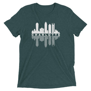 Charlotte Skyline Fade with Text - Men