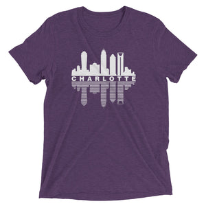 Charlotte Skyline Fade with Text - Men