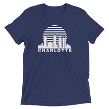 Load image into Gallery viewer, Charlotte Skyline Sunrise with text - Men