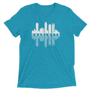 Charlotte Skyline Fade with Text - Men