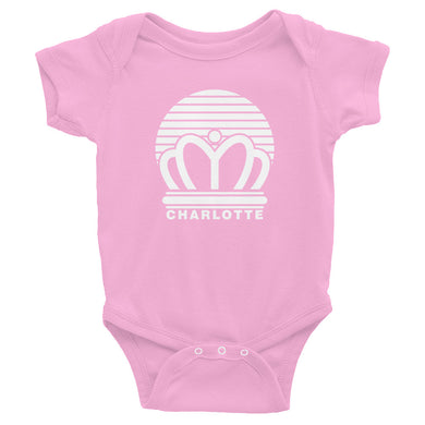 Charlotte Crown with Moon Fade text - Infant