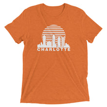 Load image into Gallery viewer, Charlotte Skyline Sunrise with text - Men