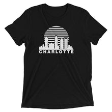 Load image into Gallery viewer, Charlotte Skyline Sunrise with text - Men